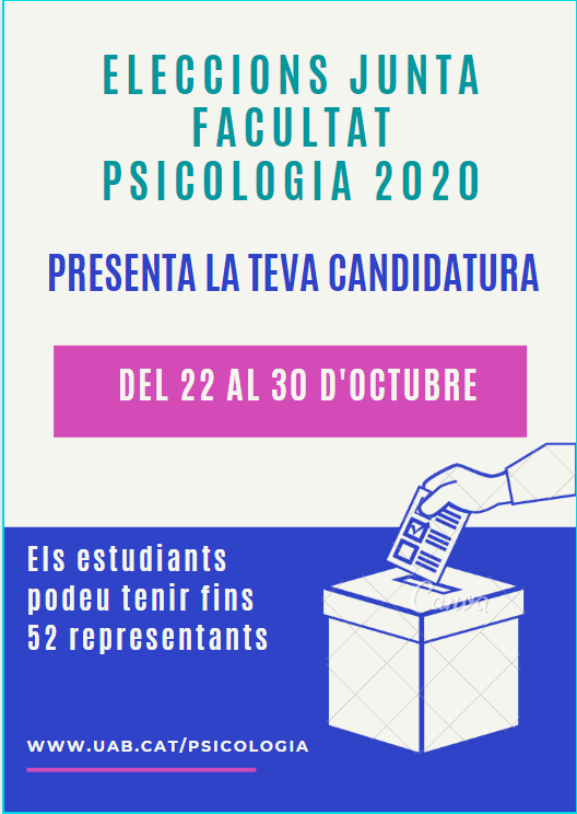 Eleccions Junta de Facultat